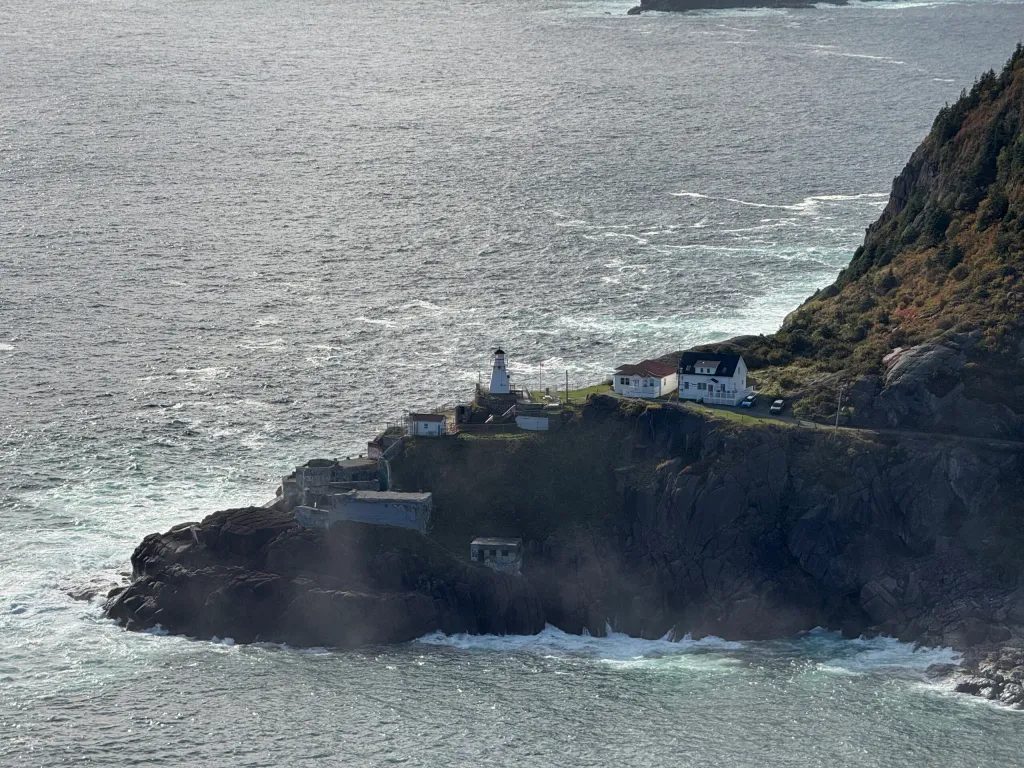 View from Signal Hill of Fort Amherst