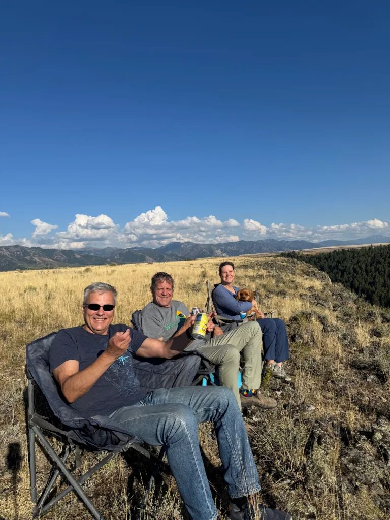Roci and I – starting the trip