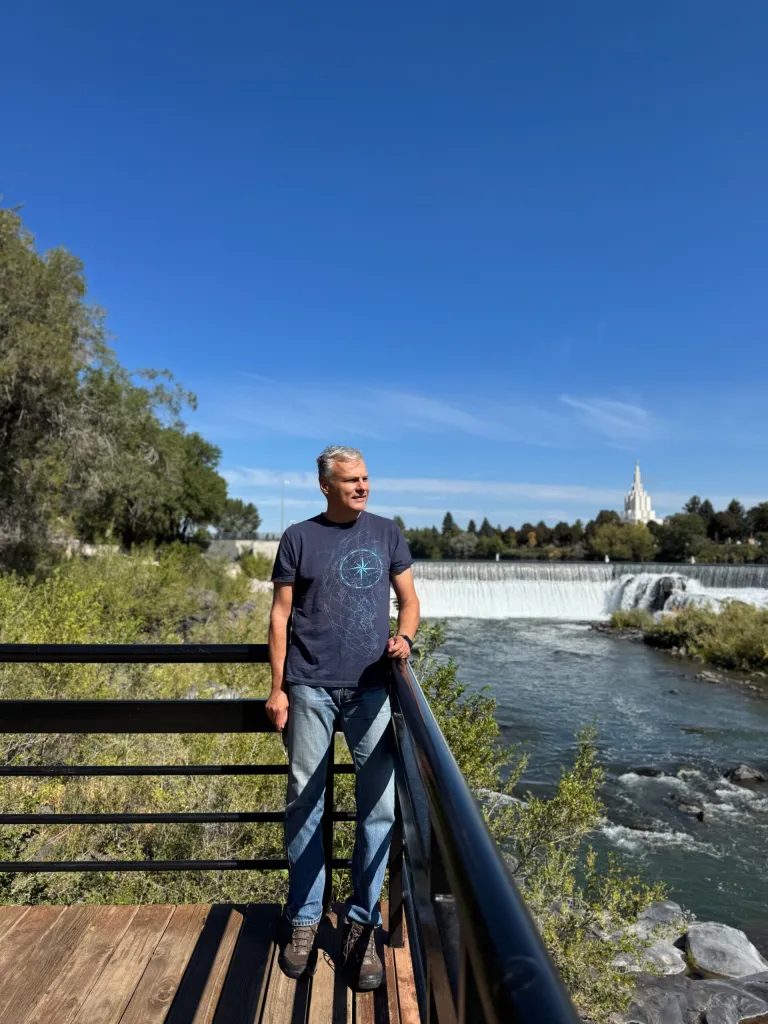 Roci and I – starting the trip