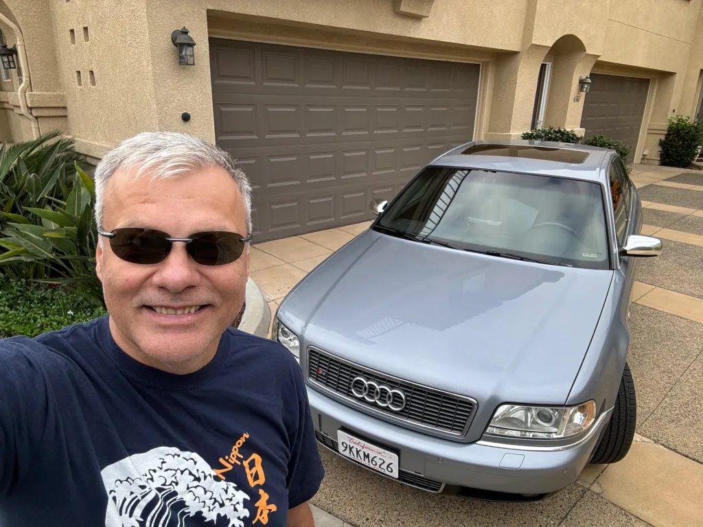 Roci and I – starting the trip