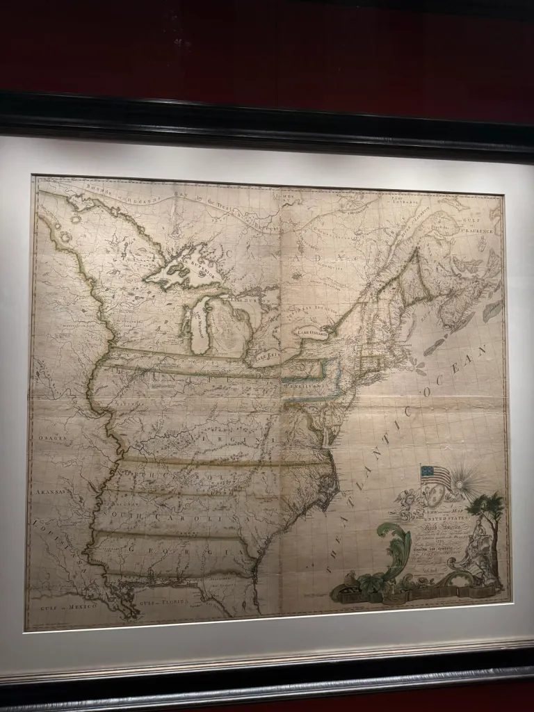 A New and Correct Map of the United States of North America: Layd down from the Latest Observations and Best Authorities Agreeable to the Peace of 1783….