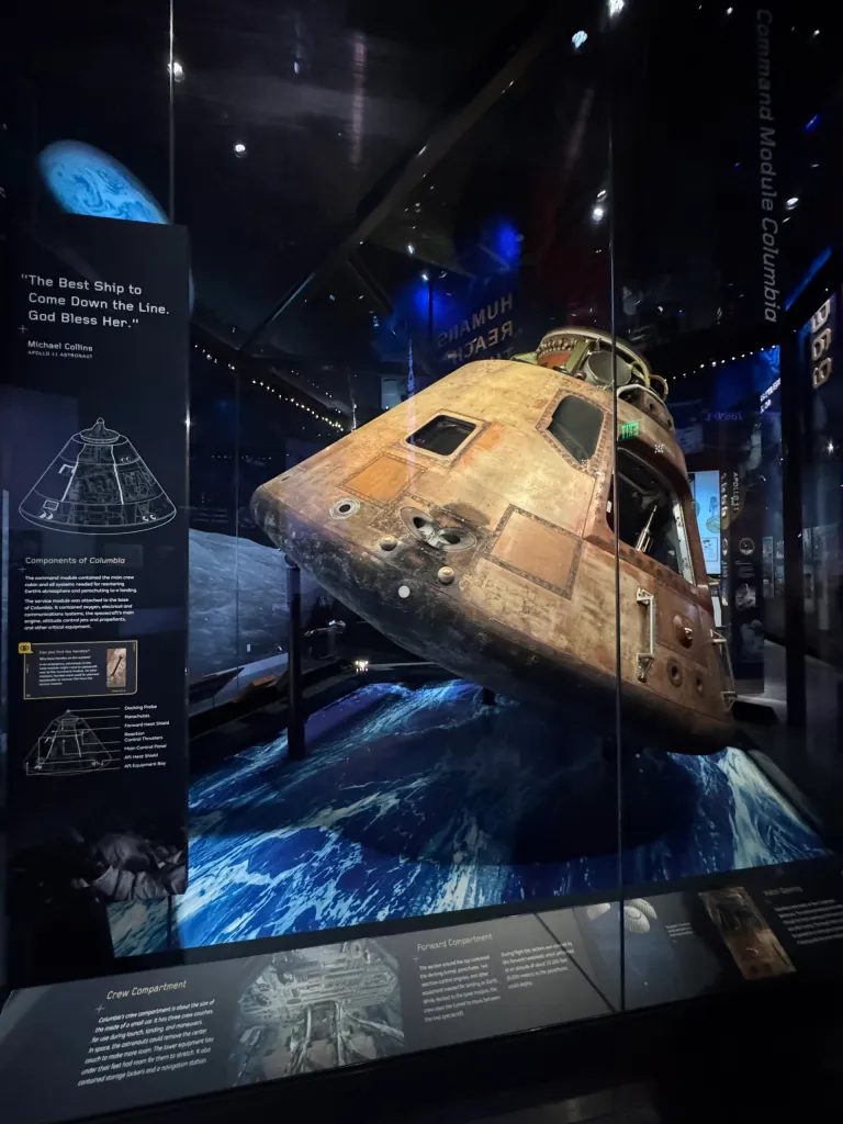 This is the real Apollo 11 capsule!!!!!!!