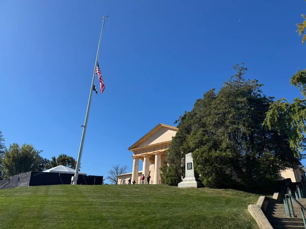 Arlington house – it was Gen. Lee’s family residence before the civil war